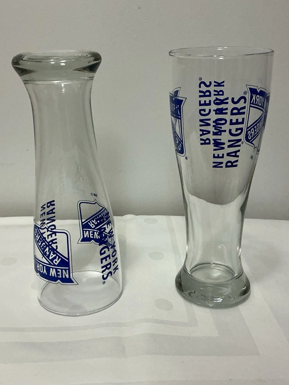 New York Rangers 16 oz Pilsner Gift Set